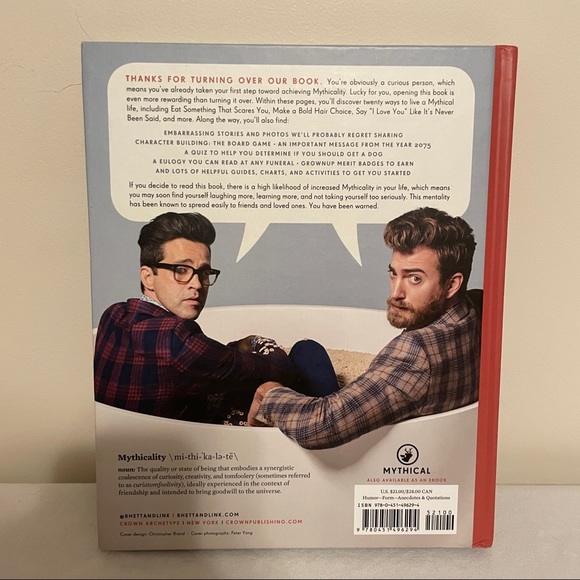 NEW Rhett & Link’s Book of Mythicality: A Field Guide to Curiosity, Creativity.. - Picture 5 of 6